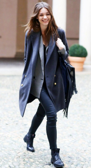 2017秋冬ファッションのトレンドはロングコート^^コーディネート画像集!