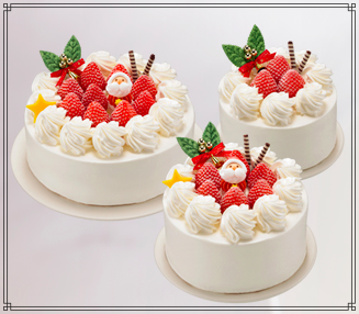 クリスマスケーキ2017コンビニのおすすめ比較!豪華特典もご紹介!